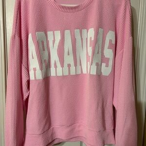 Pink Arkansas Sweatshirt